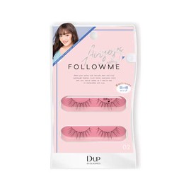 D-UP FOLLOWME 02#Airyeyes False Eyelashes, 2 Pairs (x1)