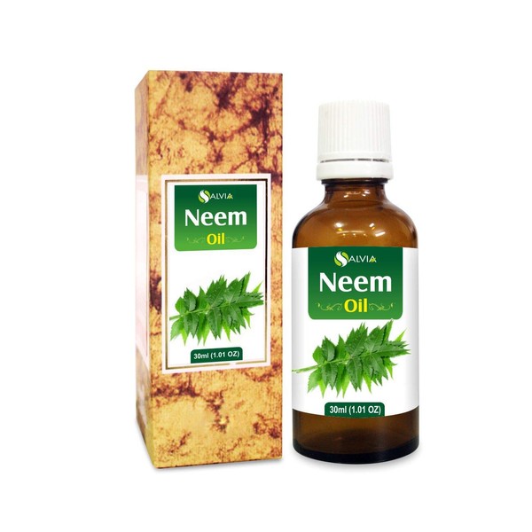SALVIA | Organic Natural Neem Oil | 100% Organic Natural Neem Oil | No Additives | Multipurpose - Body Oils, Massage Oils, Aroma Oils, Essential Oils | Bulk | 30 ML