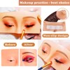 Penugo Makeup Practice Face Board, Silicone Makeup Mannequin Face for