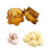 Angel’s Peel Lounge Garlic Mincer, Manual Garlic Grinder for Quick