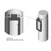 Gowell MOTTERU MO-3003-009 Water Bottle, Cold Insulated, Double Layer Construction,