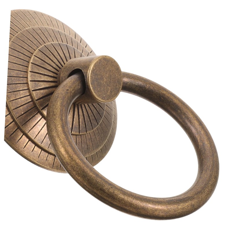 DOITOOL Home Door Security Knocker Brushed Nickel Retro Front Metal