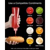 Squeeze Bottles, 16 OZ Plastic Sauce Squeeze Bottle Set with