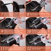 6D Second Generation Hair Piece, 100% Real Natural Hair Extensions,
