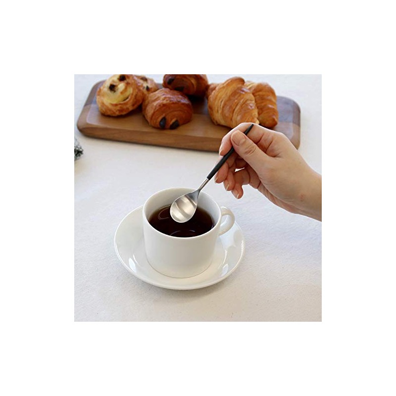 Cutipol MI11 MIO Black Silver Teaspoon
