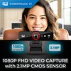 Adesso CyberTrack F1 1080P HD Enfoque Fijo USB Windows Hello