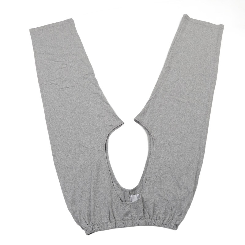 Urinary Incontinence Care Pants Front Rear Crotch Opening Elderly Nursing