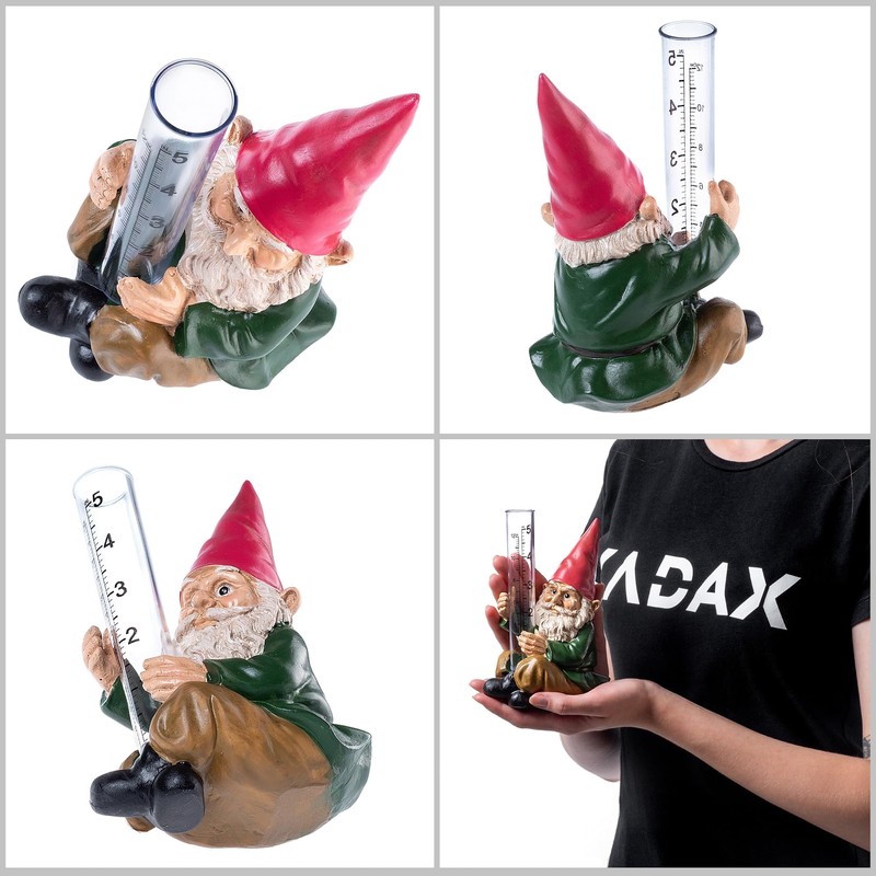 KADAX Rain Gauge for Garden 12 cm / 5 inches,