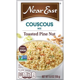 Near East Toasted Pine Nut Couscous Mix 5.6 oz (Pack of 12)