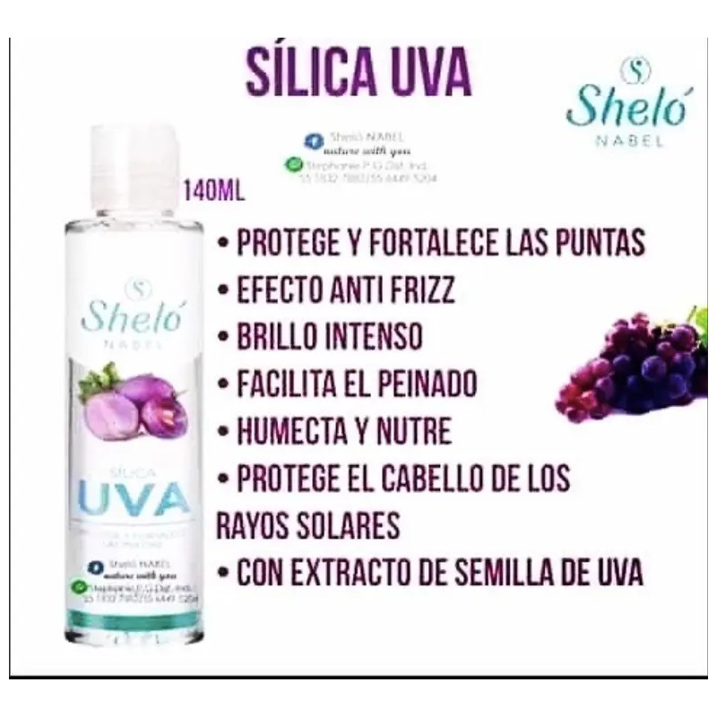 Pack Silica Uva Antifrizz Brillo Regalo