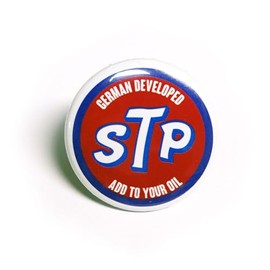 缶バッチ 〔STP〕 モーター/アドバタイジング カンバッチ アメリカ雑貨 アメリカン雑貨