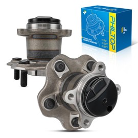 PHILTOP 512530 Rear Wheel Bearing Fit for Nissan Sentra 2013 2014 2015 2016 2017 2018 2019, 5 Lugs Wheel Hub Assembly W/ABS