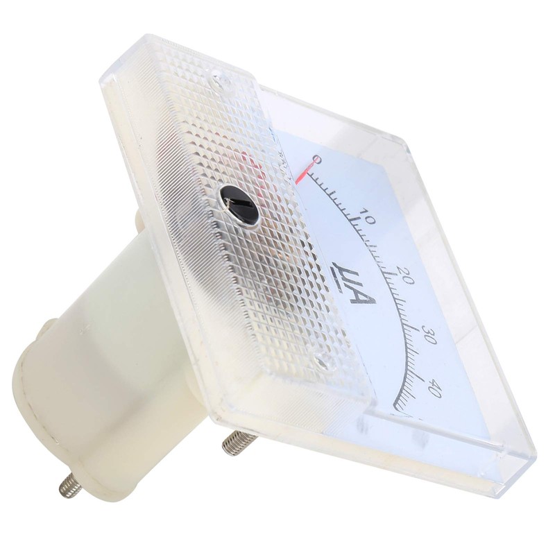 85C1 Analog Electricity Meter DC0-50UA ABS Pointer Ammeter DC 500V