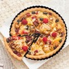 Quiche Pan,24cm/9.5in Flan Tins with Loose Base,Flan Case Tin Removable