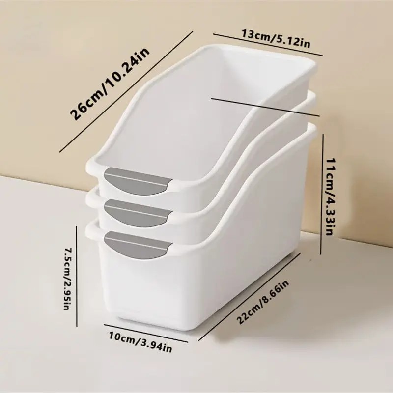 10-Piece Plastic Multi-Functional Storage Box Set for Cleaning Products and