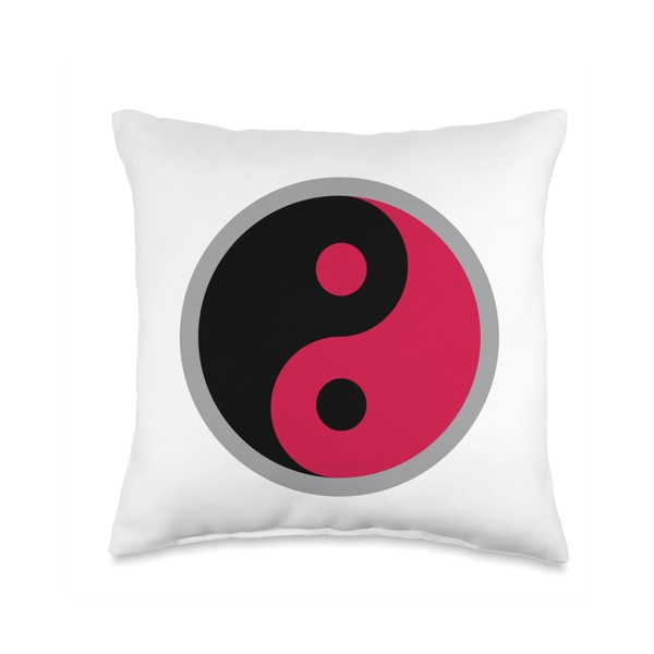 Color Me Yin Yang, Black And Red, Yin Yang Shirts