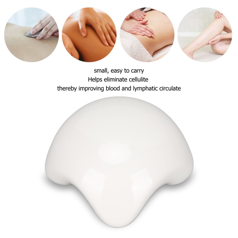 Guasha Board Ceramic Facial Massage Tool Relax Muscle Scraping Massage