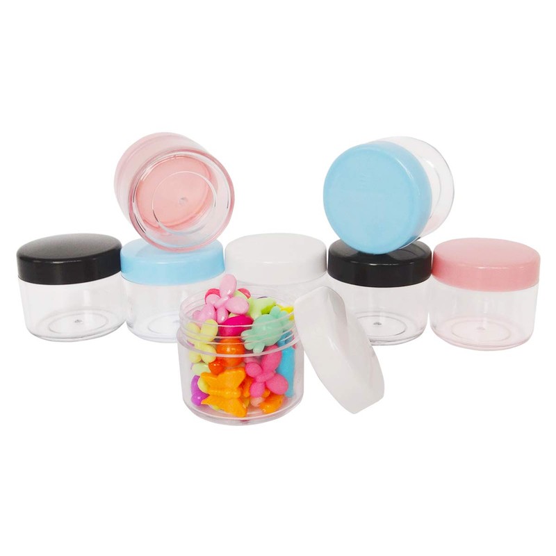 Wopanxye 12pcs 20 Gram 20ml Travel Sample Jars, Small Cosmetic
