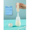 DOOBAANN Handheld Electric Baby Formula Mixer,Electric Milk Frothers,Handheld Drink Mixer(Beige)