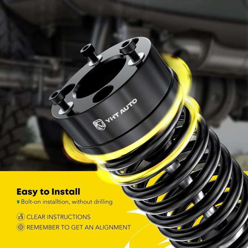 YHTAUTO 2.5 inch Front Leveling Lift Kit Compatible with Dodge
