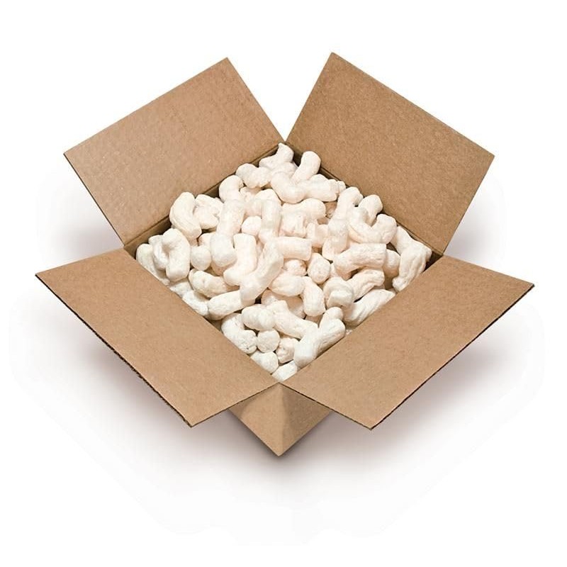 UOFFICE Biodegradable Recycled Packing Peanuts 3.5 cu. ft. (22.5 Gallons)
