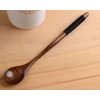 2 Pcs Coffee Spoon Pure Hand Wooden Spoon Long Handle