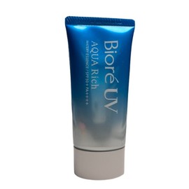 Biore UV Aqua Rich Watery Essence Sun Cream SPF50+ PA++++, 50g, 1 piece / 비오레 UV 아쿠아 리치 워터리 에센스 선크림 SPF50+ PA++++, 50g, 1개