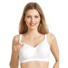 Anita Women 5051 Soft Cup Nursing Bra, White, 36I