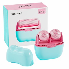 TBPHP Face Roller Ice Roller Massager Tool for Face Eyes Ice Roller Massage Body Tool (Pink)