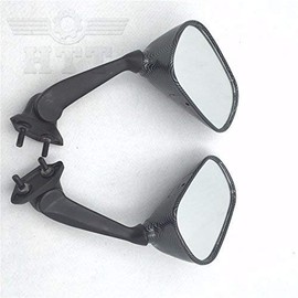 SMT- Carbon Fiber OEM Racing Mirrors Compatible With 2008 2009 2010 2011 2012 R6 / YZF-R6 [B019GIUNOY]