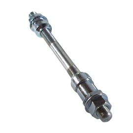 cyclingcolors Rear Axle 3/8 Inch x 155 mm Bicycle Universal Axle Solid Hub Rear Wheel Vintage Vintage Vintage Cycling MTB Racing Bike Fixie Single Speed