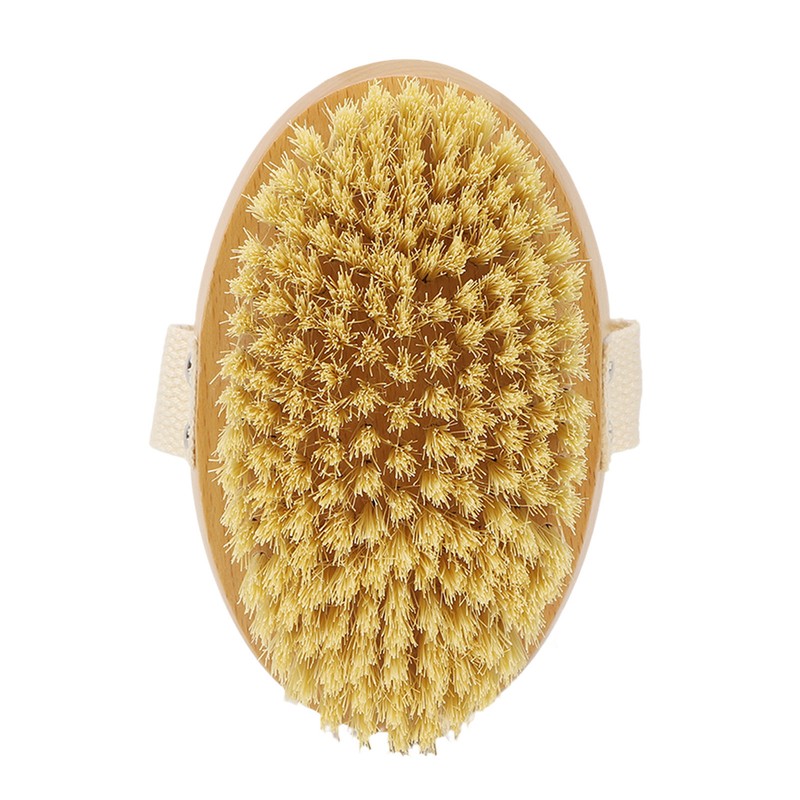 Massage Body Bath Brush Lymphatic Drainage Exfoliating Detox Deep Cleaning