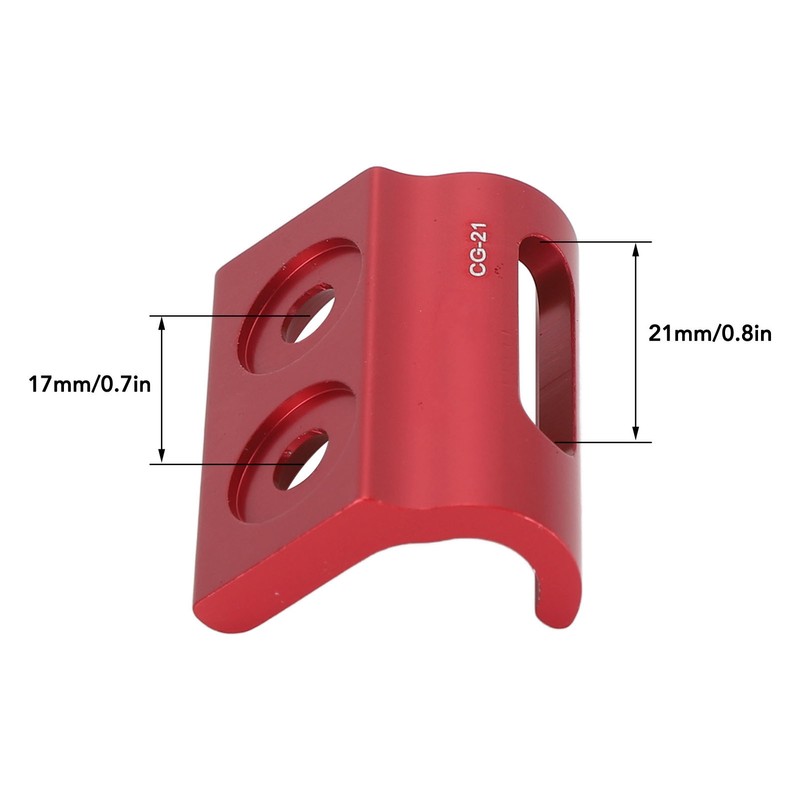 Bike Front Derailleur Hanger Aluminum Alloy Derailleur Mount Adapter Sturdy