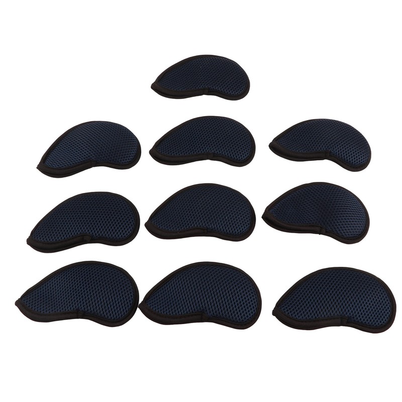 10pcs Golf Iron Covers Set with Numbers Waterproof Golf Head