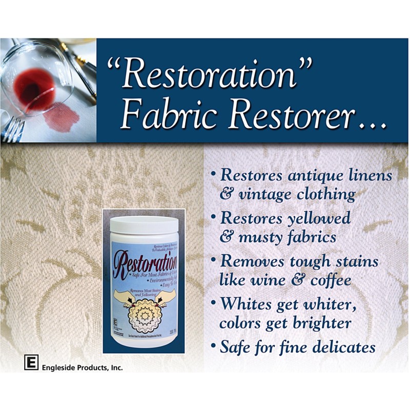 Engleside Products Restoration Hypoallergenic Powder to Clean Antique and Delicate