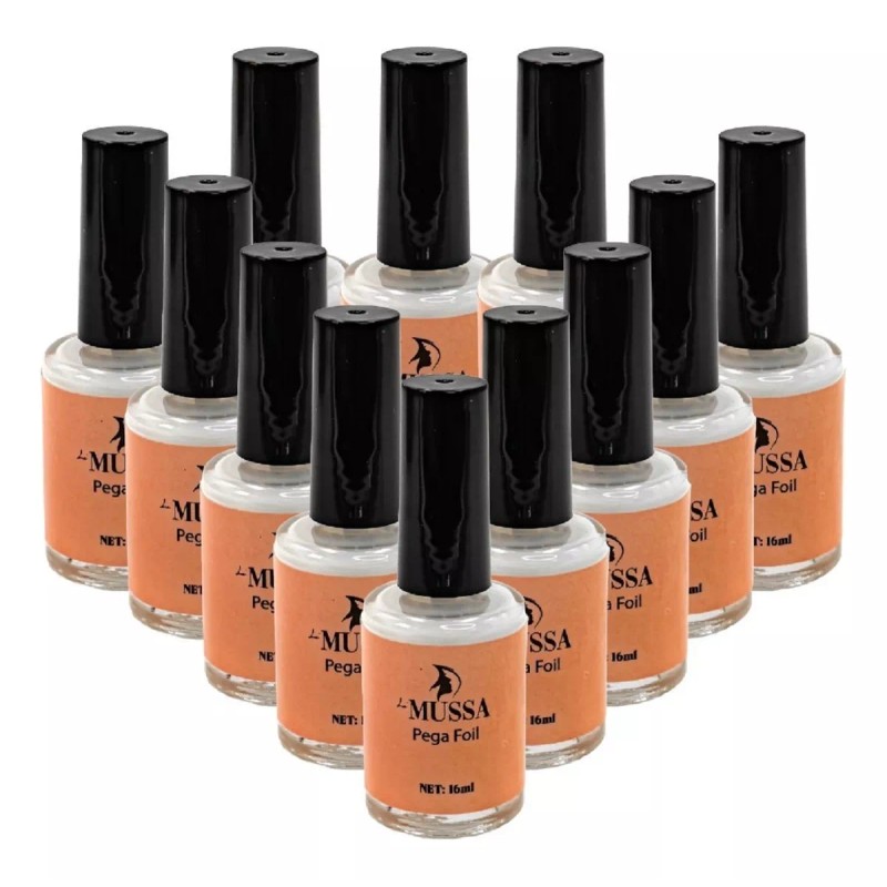 Lé Mussa Pegamento Para Foil Uñas Gel Mussa Caja Con