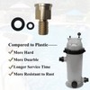 R0557100 Brass Pressure Gauge Adapter with O-Ring, Fits CS/CJ Series