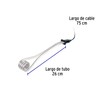 Volteck CAGU-6, Calentador de inmersión para agua #6, 1100W, 23