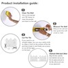 STICKGOO 10 Sheets Herringbone Peel and Stick Backsplash, Stick on