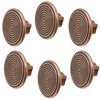 Decoranddecor Mira Spiral Round Cupboard Knob Handle - 40mm Diameter