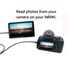 CERRXIAN USB Micro Male to Micro Male OTG Adapter Cable