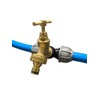 Mdpe Water Supply Pipe tee with Solid Brass bib tap