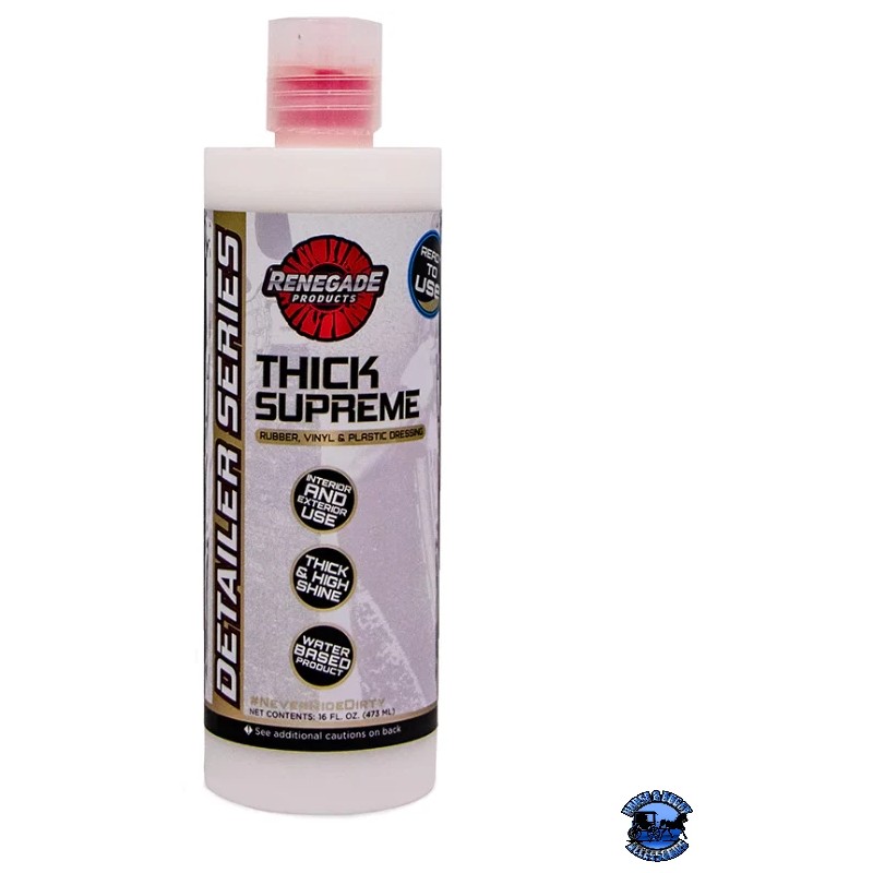 Renegade Thick Supreme Rubber, Vinyl, & Plastic Dressing - 16