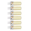 6Pcs GY6.35 LED Bulb 7W AC DC12V 700lm 72 LEDs