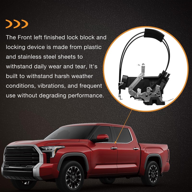 Door Lock Front Right Latch Actuator Compatible with Toyota Sequoia