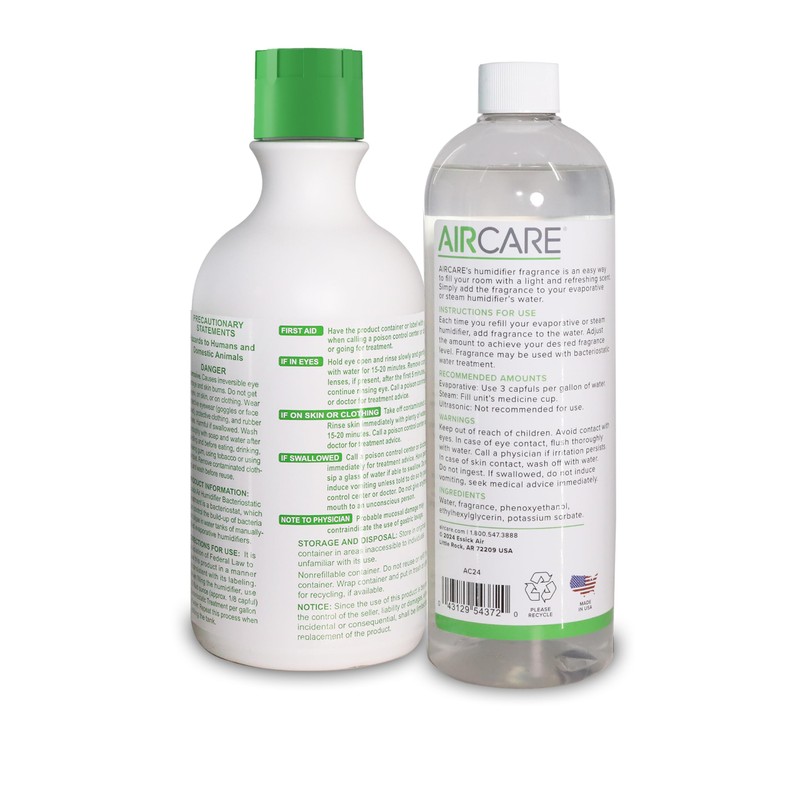 Apple Cinnamon Humidifier Fragrance and Bacteriostat Combo Pack