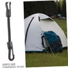 COHEALI 4pcs Portable Elastic Hook Straps Multi Function Buckle Ropes