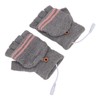 Heated Mitten Gloves Double Sided Heating Promote Blood Circulation USB