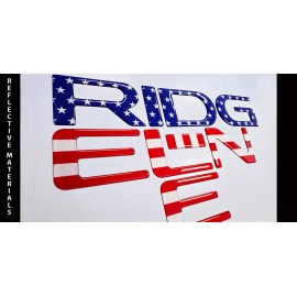 AUTOCARIMAGE Tailgate raised reflective letters compatible with HONDA RIDGELINE 2024 2025