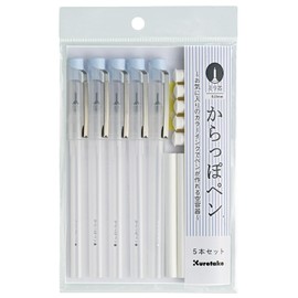 Kuretake ECF160-455 Pen Container, Empty Pen, Millimeter Lead, Set of 5